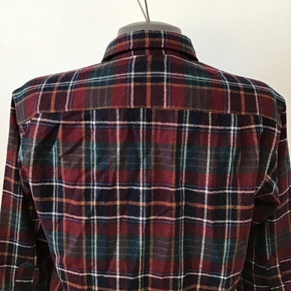 Men's Pendleton Wool Flannel Button Up Plaid Shirt Size M - Picture 5 of 12